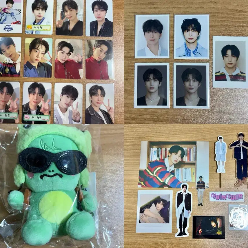 폭덤)) 몬스타엑스 형원 포카 굿즈 일괄 양도