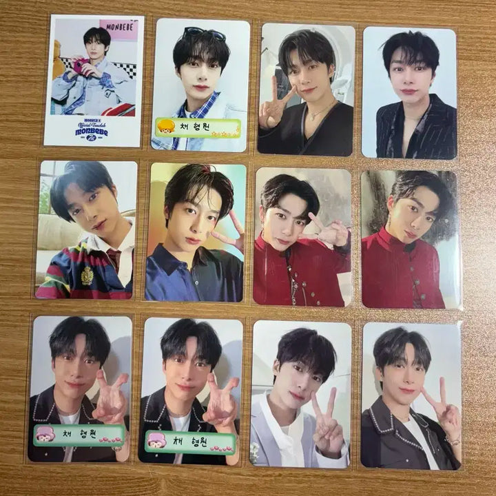 폭덤)) 몬스타엑스 형원 포카 굿즈 일괄 양도