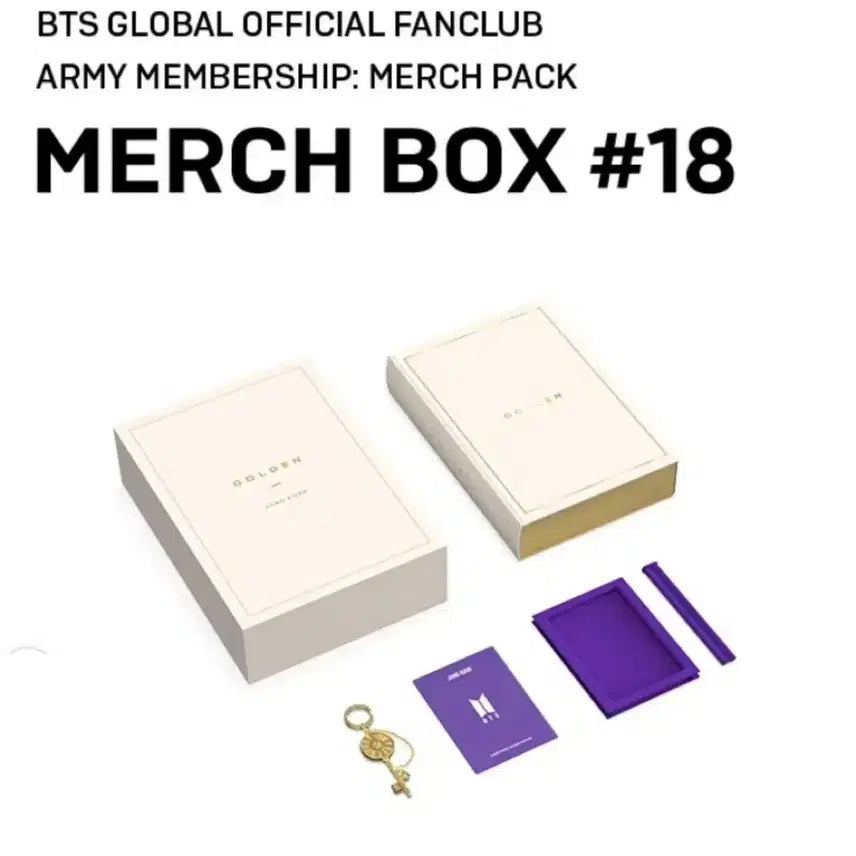 BTS 머치박스 MERCH BOX #18 미개봉