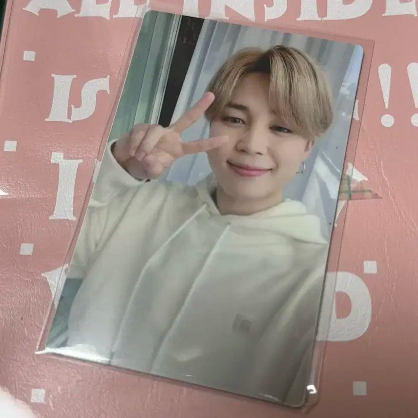 방탄소년단 bts 지민 jimin BE 에센셜 엠투유 럭드 포카 판매