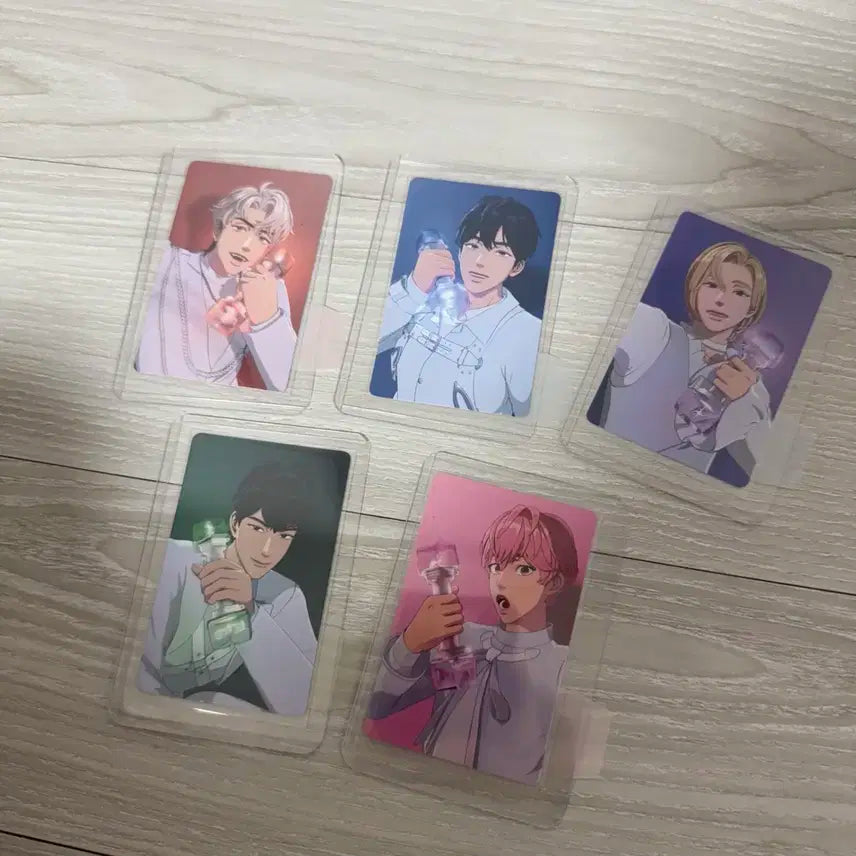 플레이브 응원봉 아뵹 포토카드