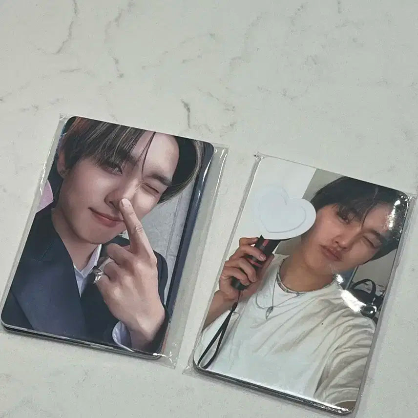 더보이즈 응원봉 포카 더블레이즈 중콘 입장 포카 일괄
