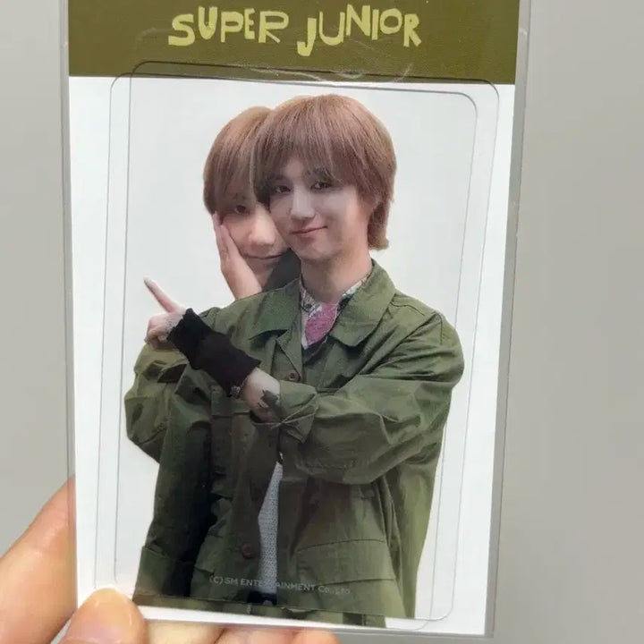 슈퍼주니어 예성 2024시즌그린팅 포토팩 구성품