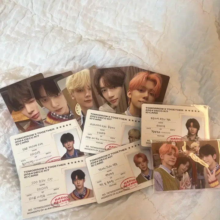 투바투 2024 데코키트 구성 판매합니다