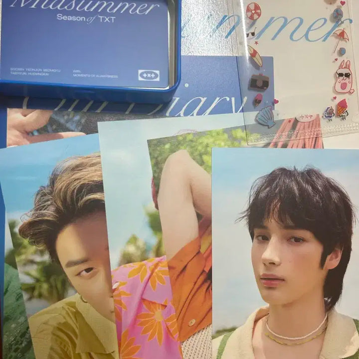 투바투 미드썸머 스카이블루버전 풀셋 특전 포함