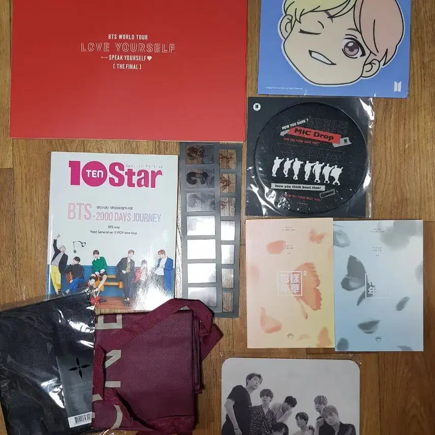 방탄 굿즈 BTS 포카 마우스패드 캘린더 등 일괄판매