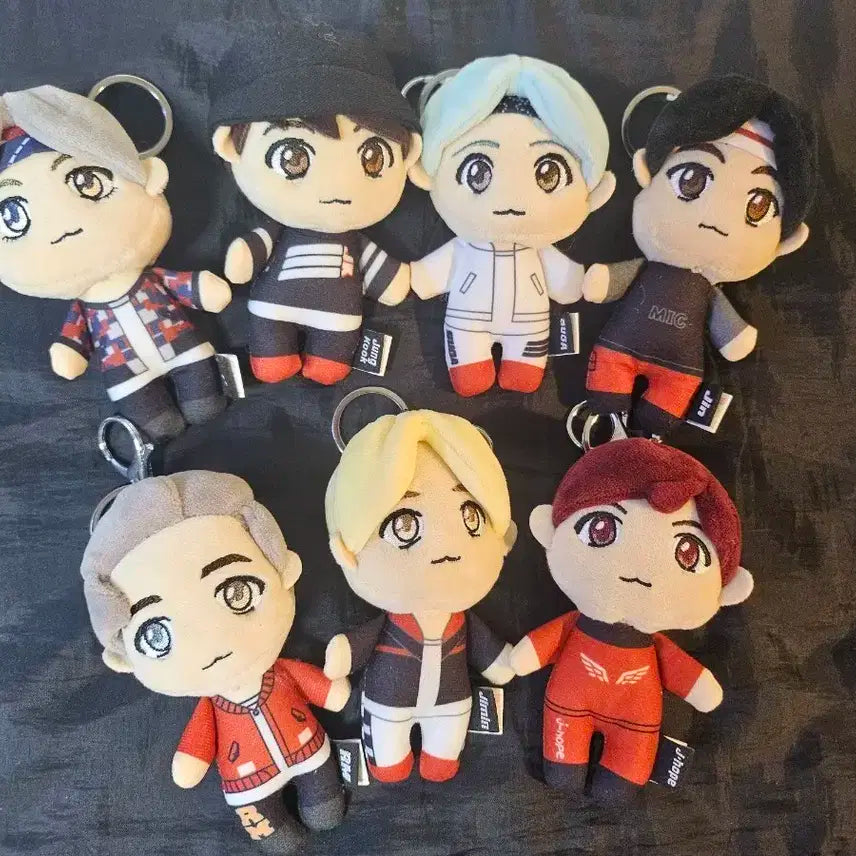 방탄소년단 BTS 인형 키링 세트