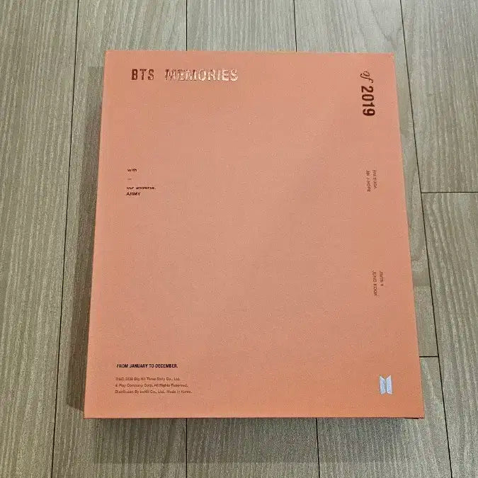 방탄소년단 BTS Memories 2019 DVD(포카 미포함)