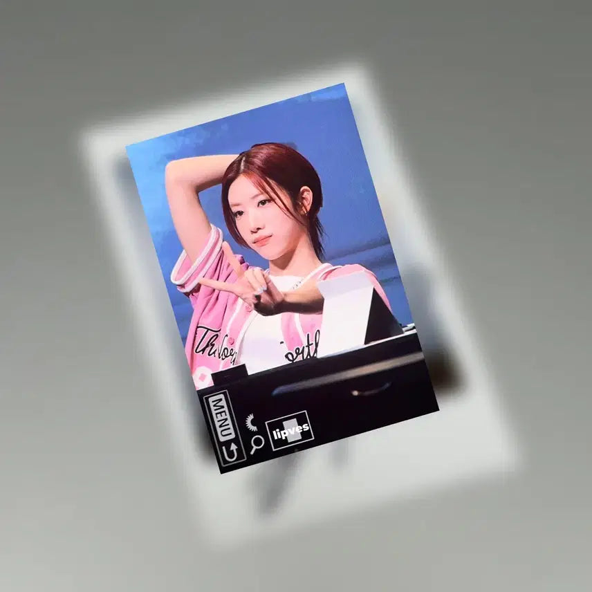 ARTMS 아르테미스 김립 KimLip 미공개 싸인 폴라로이드