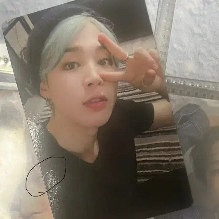 급처 방탄소년단 지민 bts jimin 유럽 디비디 포카