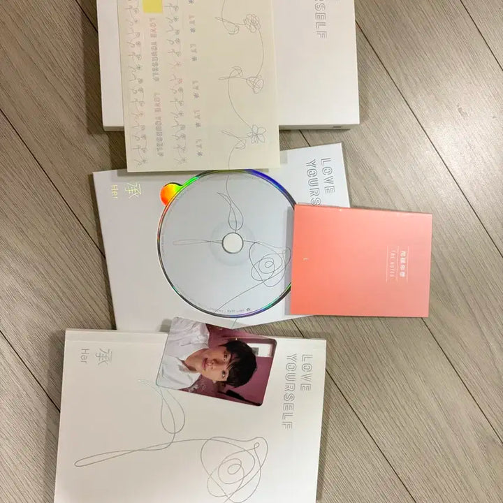 러브 유얼셀프 앨범/포카/방탄소년단/진