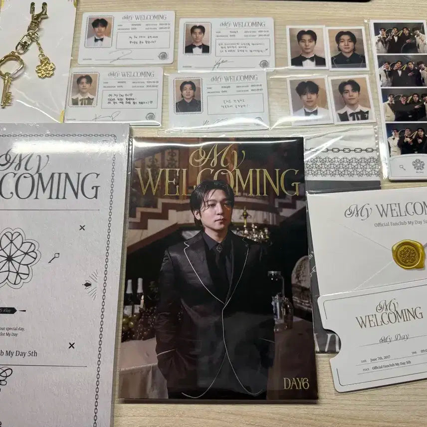 데이식스 5기 키트(포토카드,멤버십 카드 제외)