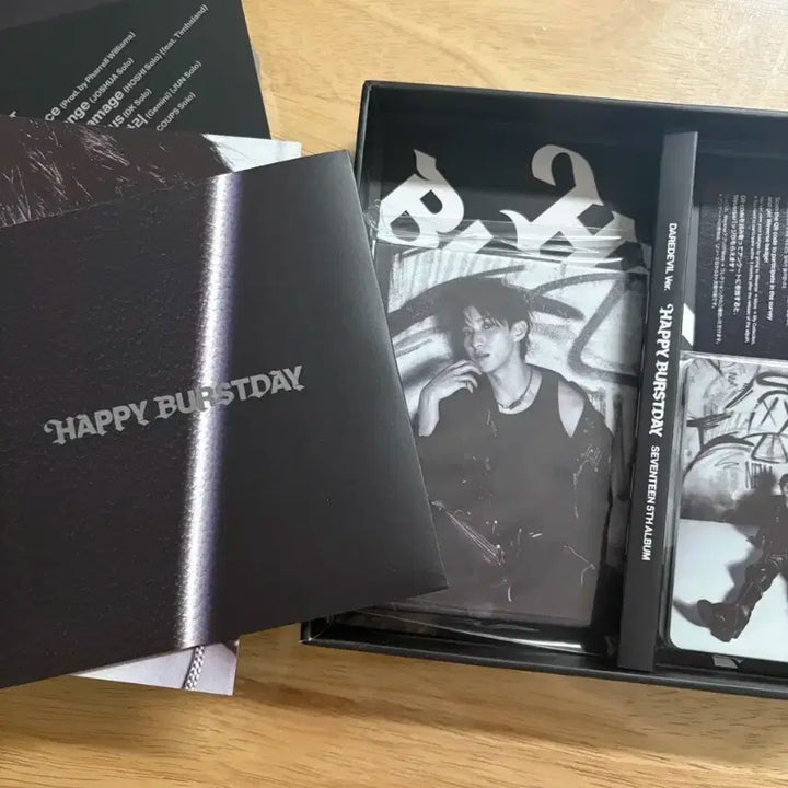 큐알 미사용) 세븐틴 도겸 hapy burstday 캐럿반 앨범