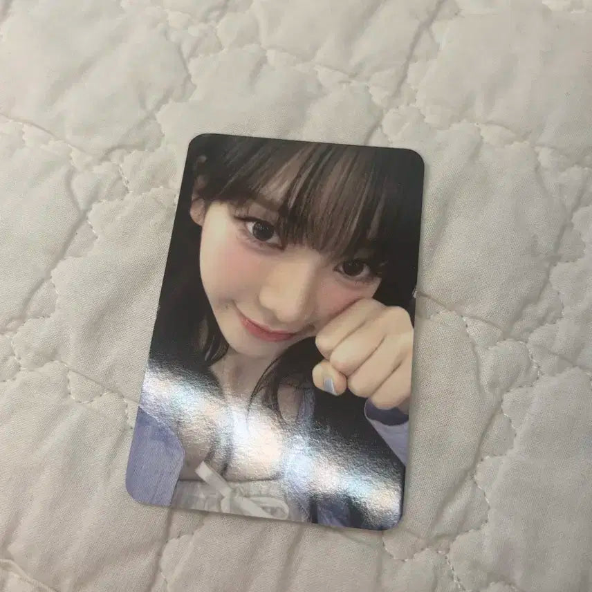 에스파 카리나 4주년 MD 포카