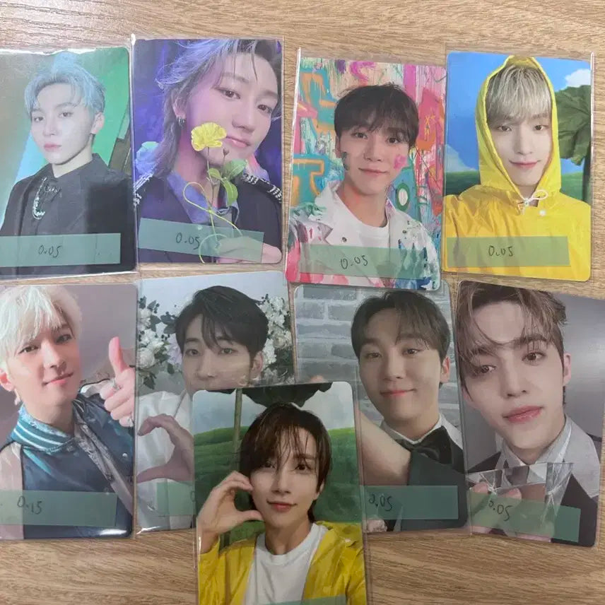 세븐틴 포카 일괄