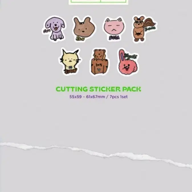 방탄 데코키트 윤기 풀셋 BTS DECO KIT suga poca
