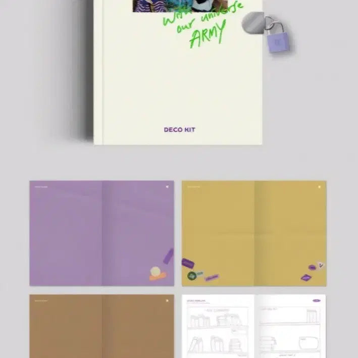방탄 데코키트 윤기 풀셋 BTS DECO KIT suga poca