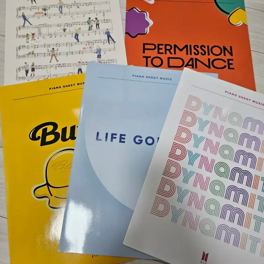 방탄소년단 파아노악보집