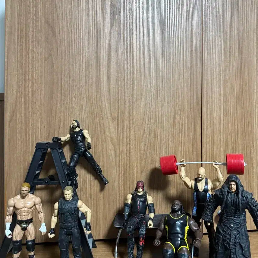WWE 레슬링 피규어 세트