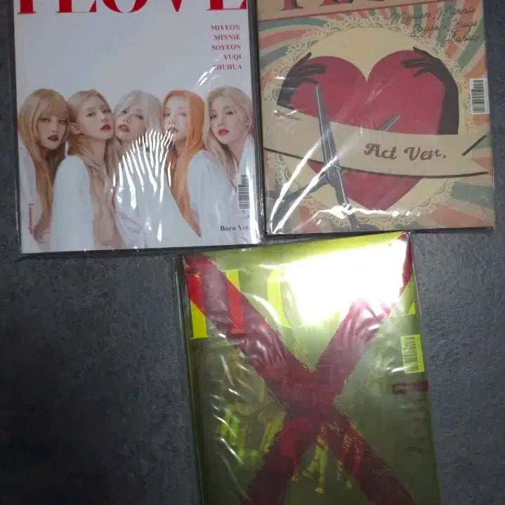 [미개봉] 여자아이들 I love nxde 앨범 3장