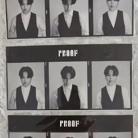 방탄 프루프 3컷 특전 지민