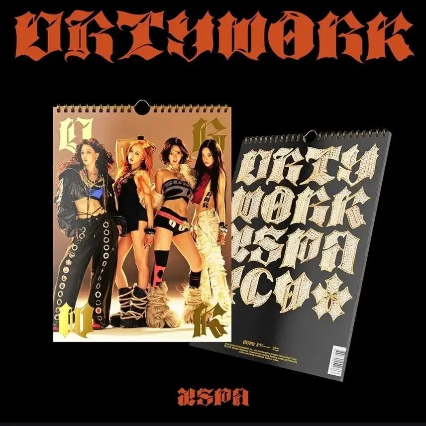 에스파  미개봉 앨범 Dirty Work