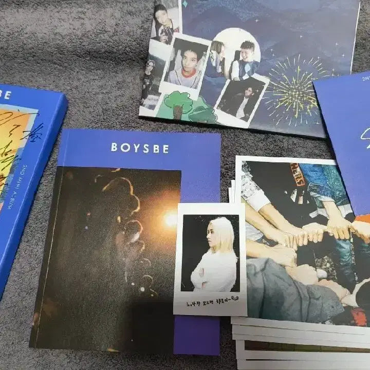 세븐틴 친필사인 앨범 boys be (포카 정한)