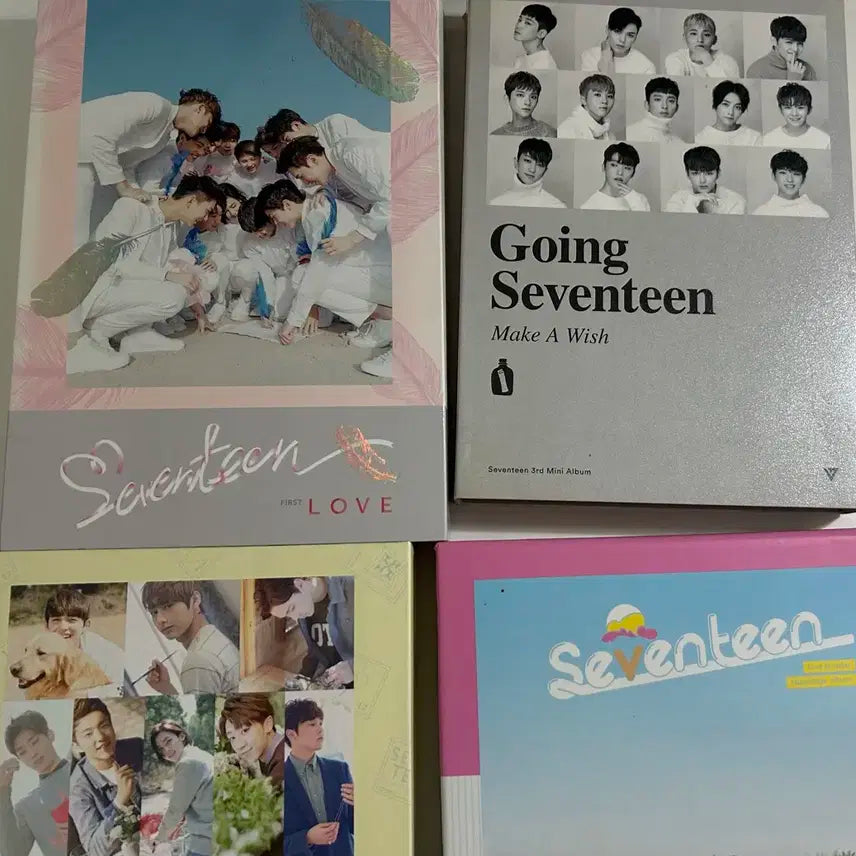 탈덕 처분)) 세븐틴 개봉 앨범 일괄 양도(옛날 앨범)