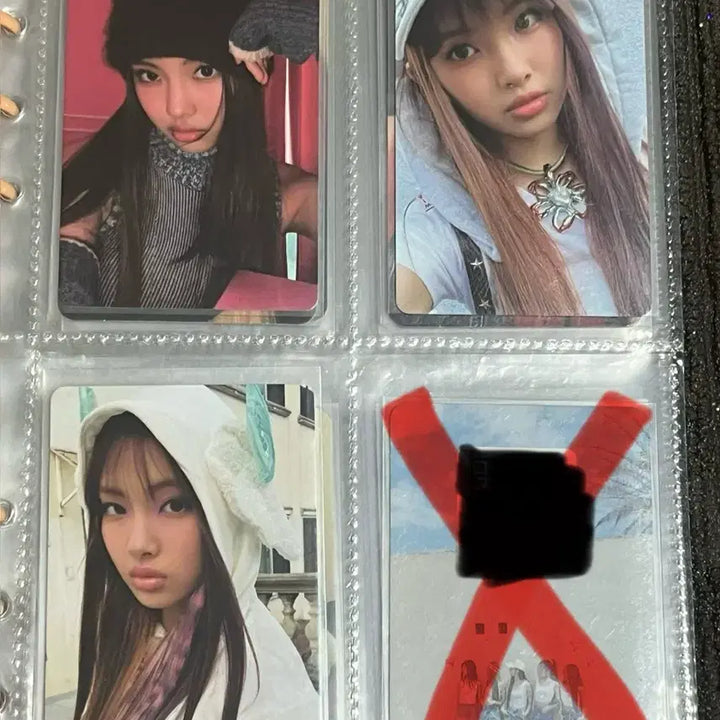 뉴진스 OMG 메시지 카드 혜인 ver. 풀구성 개봉앨범