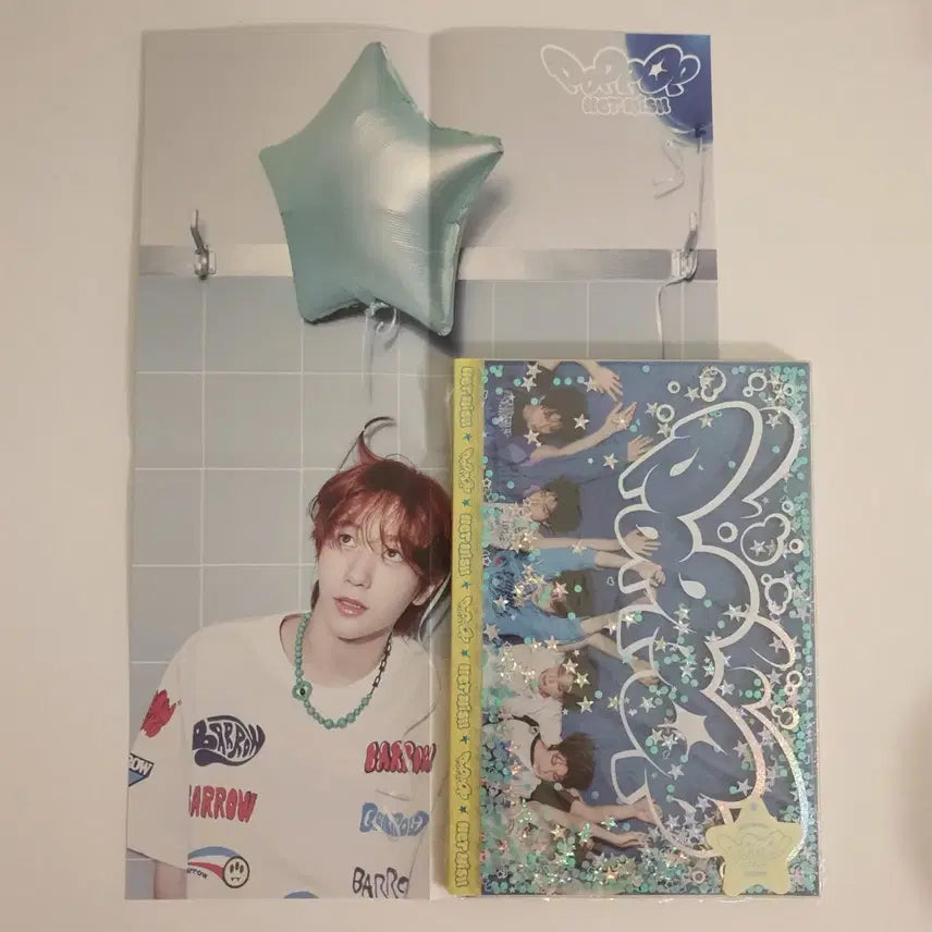 엔시티위시 팝팝 포토북 버전 앨범 료 포스터 세트 nct wish