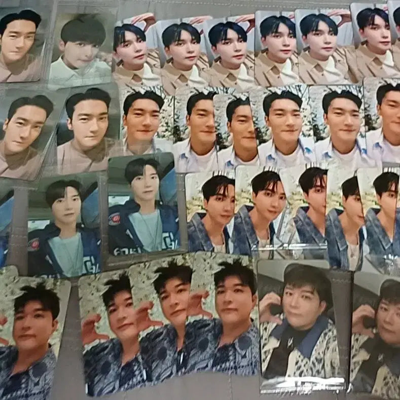 38장 슈퍼주니어 포카 미공포 이특 은혁 동해 일괄만