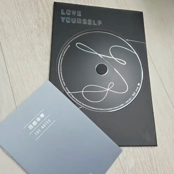 방탄소년단 풀박 앨범 개봉품 Love Yourself Tear