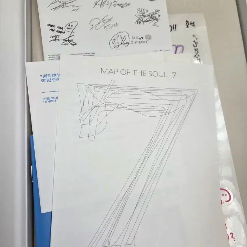 방탄소년단 풀박 앨범 개봉품 MAP OF THE SOUL 7