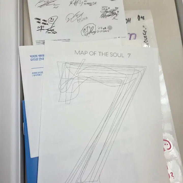방탄소년단 풀박 앨범 개봉품 MAP OF THE SOUL 7