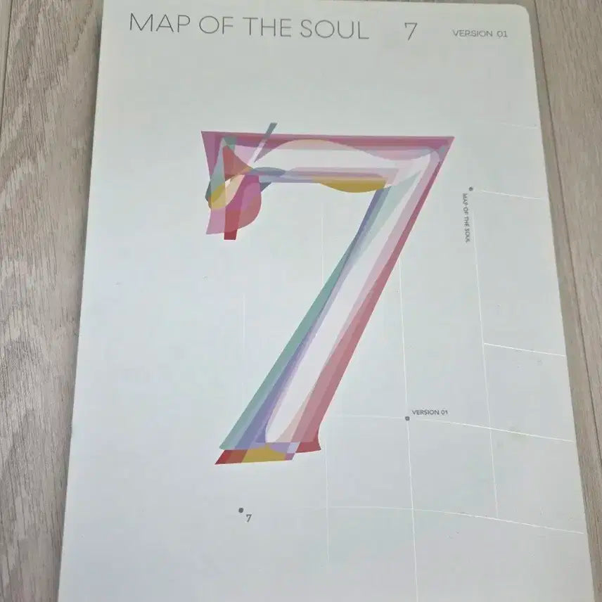방탄소년단 풀박 앨범 개봉품 MAP OF THE SOUL 7