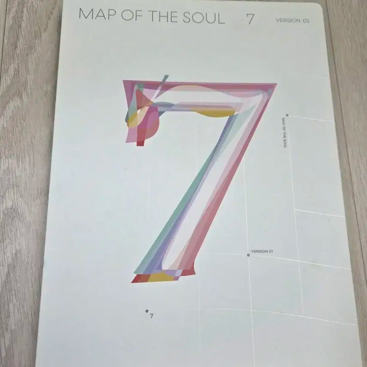 방탄소년단 풀박 앨범 개봉품 MAP OF THE SOUL 7