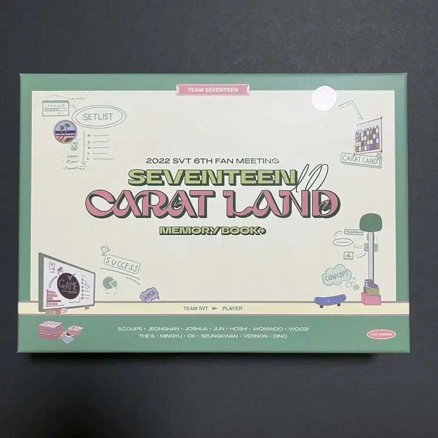 세븐틴 2022 캐럿랜드 DVD 디비디 딥디