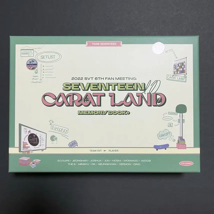 세븐틴 2022 캐럿랜드 DVD 디비디 딥디