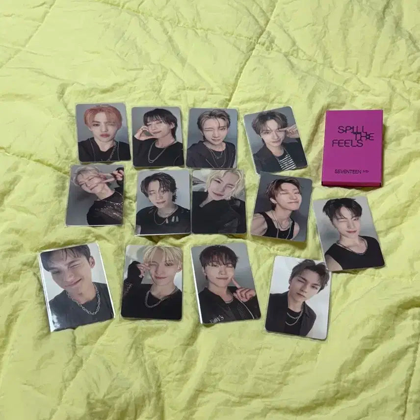 세븐틴 럽머페 공방포카 일괄양도