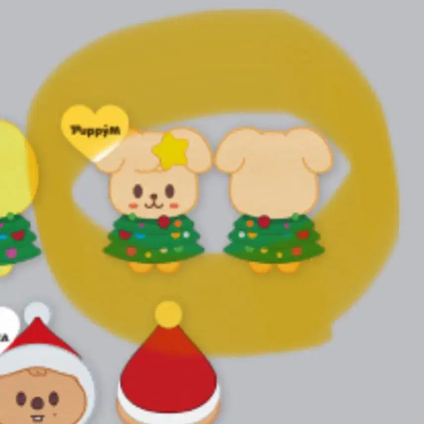 스키즈 퍼핌 쿠션 키링