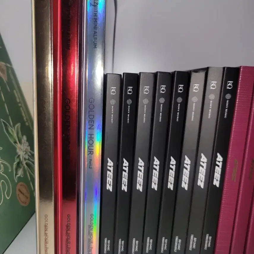 에이티즈 골든 아워 파트2 개봉 앨범 일괄(1세트, 디지팩)양도