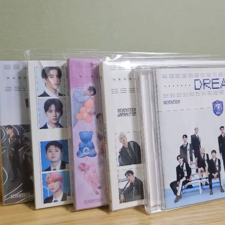 세븐틴 ABCD통상 드림 미개봉급 앨범 일괄 *포카O
