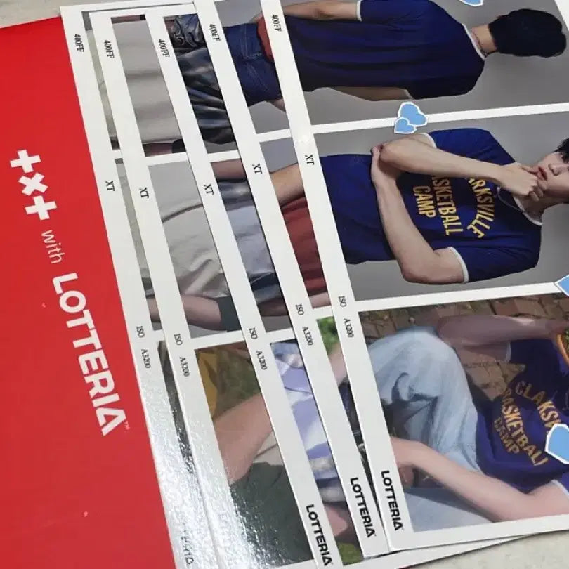 투바투 롯데리아 엽서 세트 양도 수빈 범규 휴닝카이 태현 연준 포카