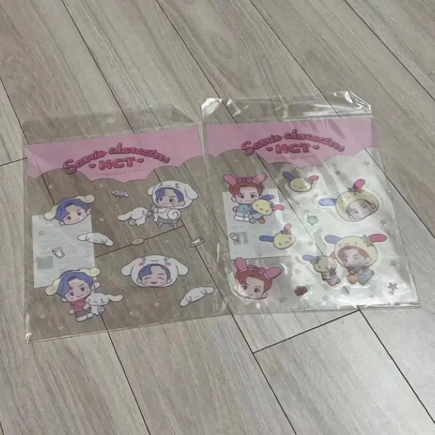 엔시티 드림 제노 재민 산리오 클리어 스티커