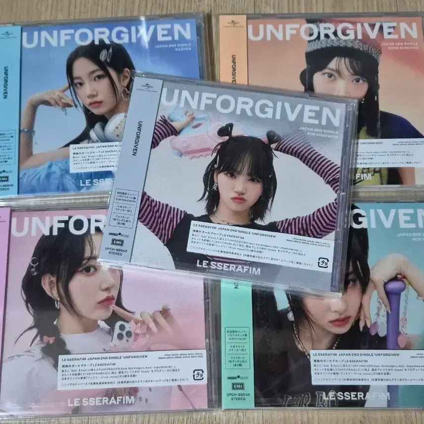 [미개봉] 르세라핌 언포기븐 쥬얼앨범 CD
