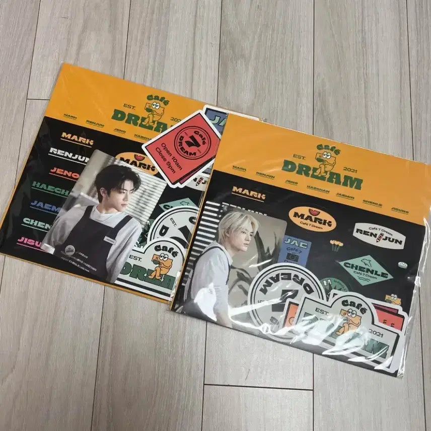 엔시티 드림 카페7드림 러기지 스티커 세트 재민 제노