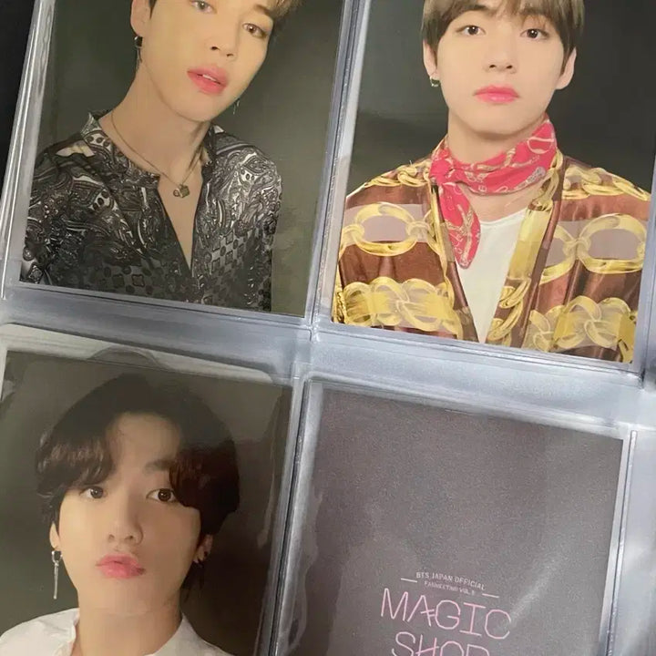 방탄소년단 bts 일본 매직샵 미니클립보드(포카포함)