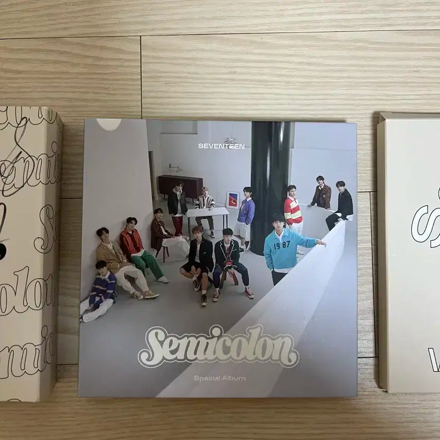 세븐틴 친필 사인 앨범
