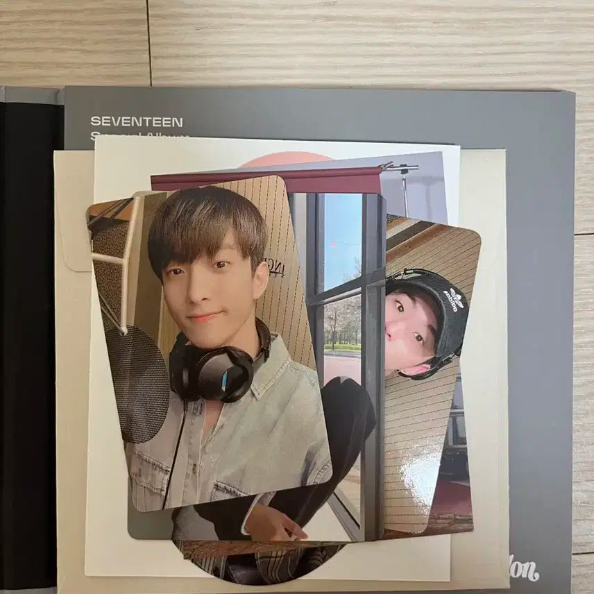 세븐틴 친필 사인 앨범