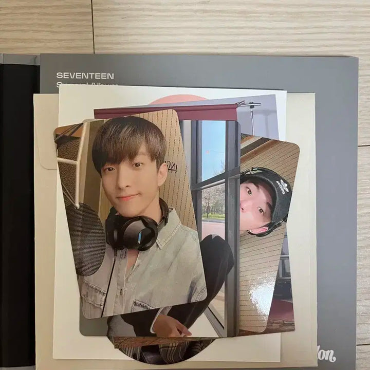 세븐틴 친필 사인 앨범